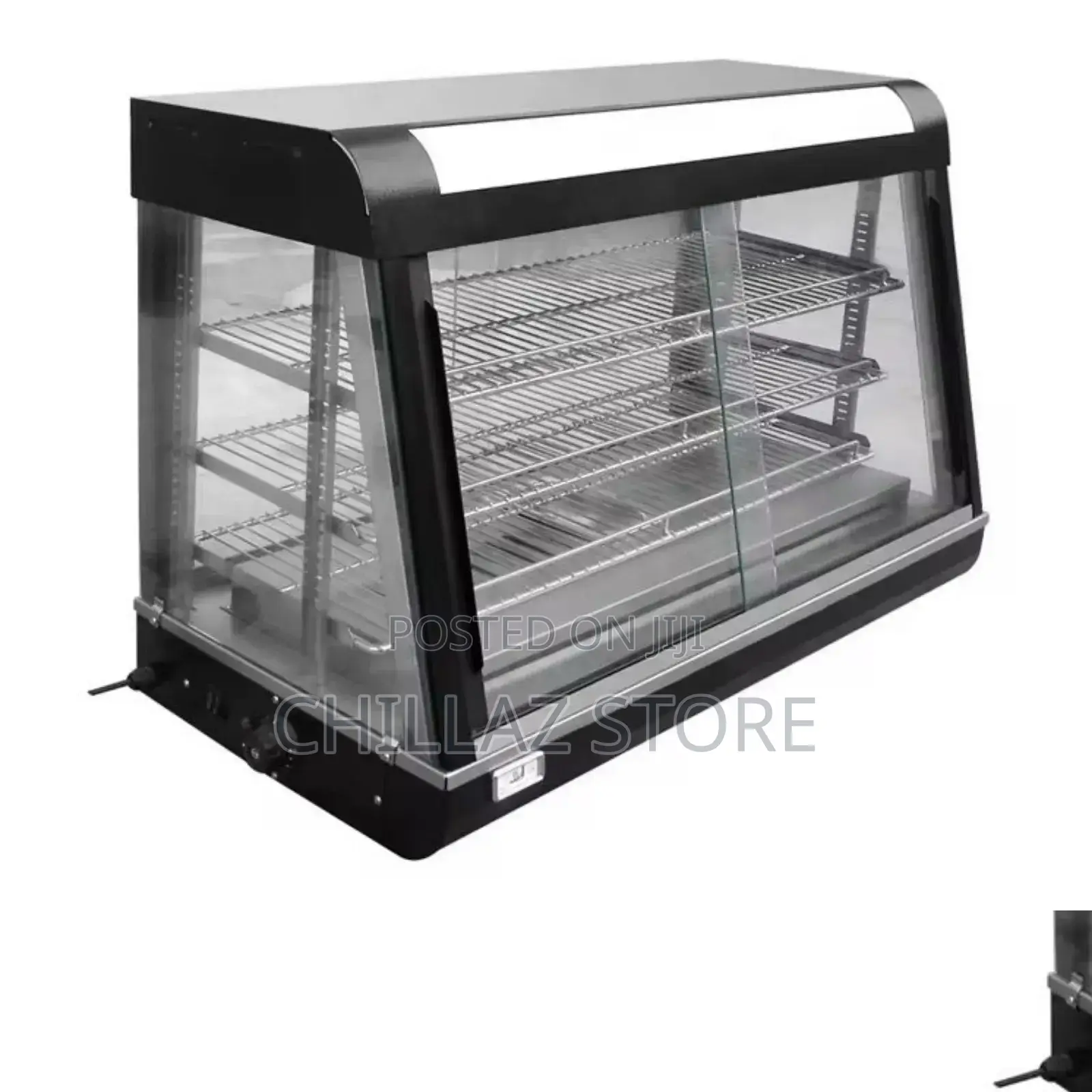 37kg Stainless Steel Food Warmer Display.