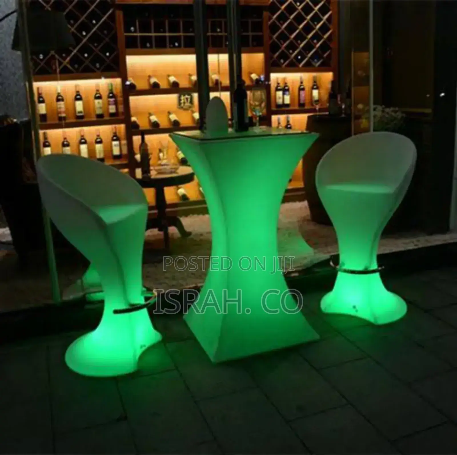 1 Piece Color Changing Led Luminous Waist Bar Cocktail Table
