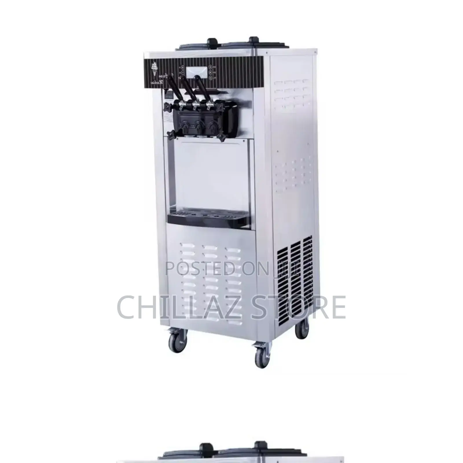 Commercial Stainless Steel Ice Cream Maker Machine.