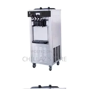 Commercial Stainless Steel Ice Cream Maker Machine.