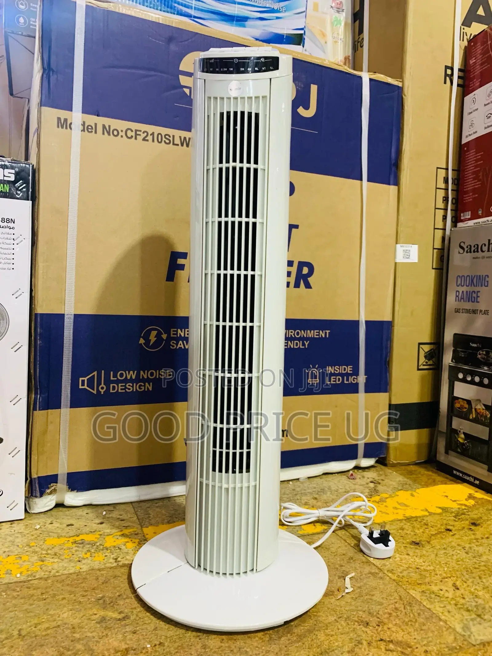 Smile Remote Tower Fan