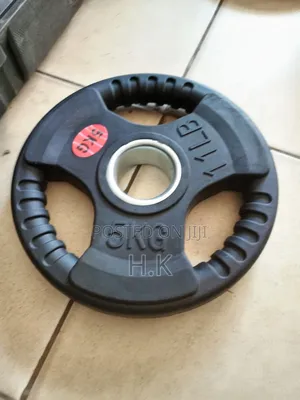 5kg Rubber-Coated Weight Plate