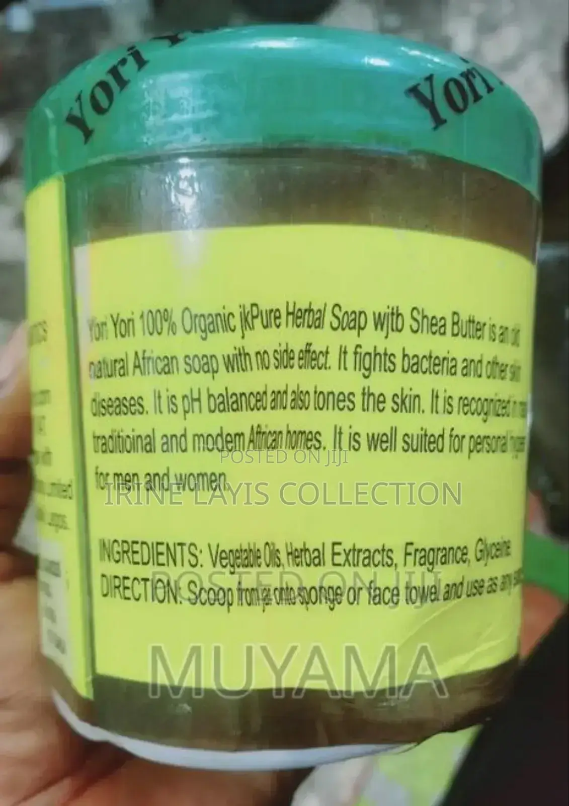 York York Organic Black Soap