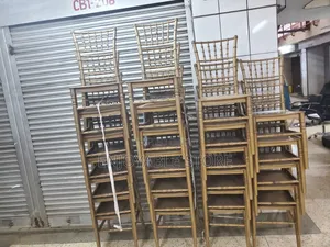 Bamboo Plastic Chairs for Events/Parties/Garden/Restaurant