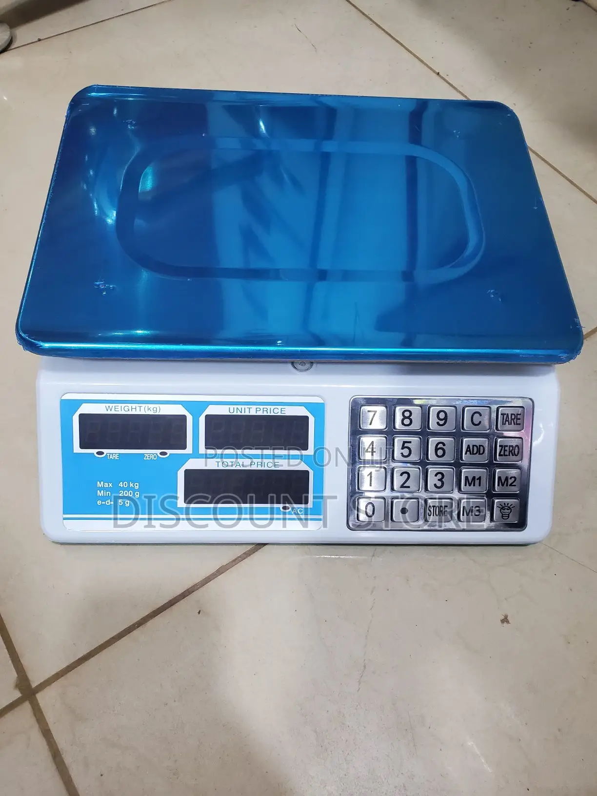 Tabletop Industrial Scale 40kg Industrial Scales
