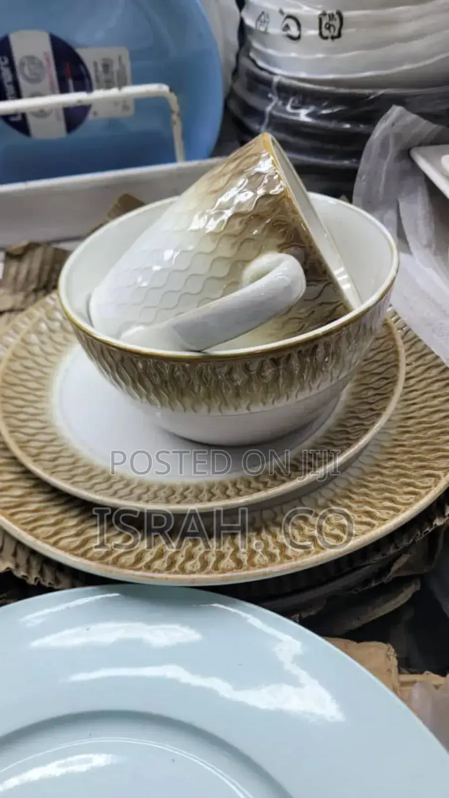 Dinner Set Ceramic Dinner Set Brown