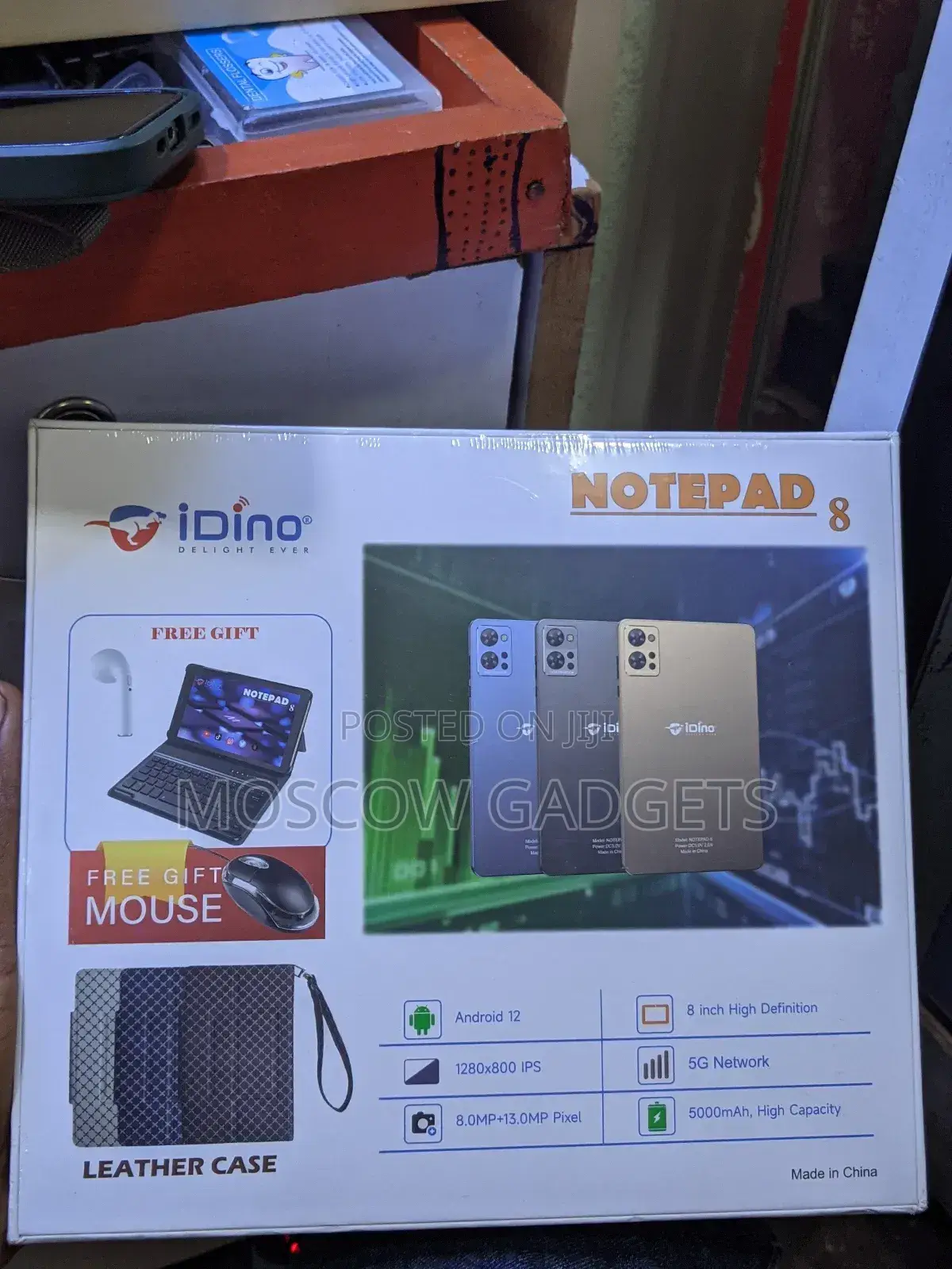New Idino Note Pad 8 128 GB Black