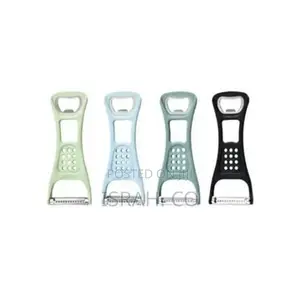 4 In1 Flat Blade Serrated Vegetable and Fruit Potato Peeler