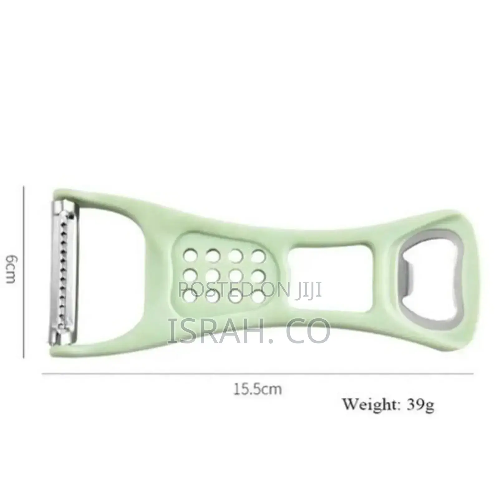 4 In1 Flat Blade Serrated Vegetable and Fruit Potato Peeler