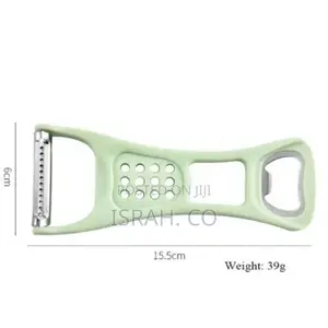 4 In1 Flat Blade Serrated Vegetable and Fruit Potato Peeler