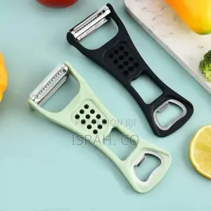 4 In1 Flat Blade Serrated Vegetable and Fruit Potato Peeler