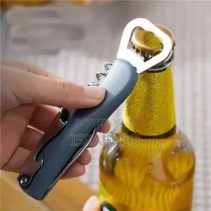 Portable Corkscrew Wine Bottle Opener Stainless Steel Screw