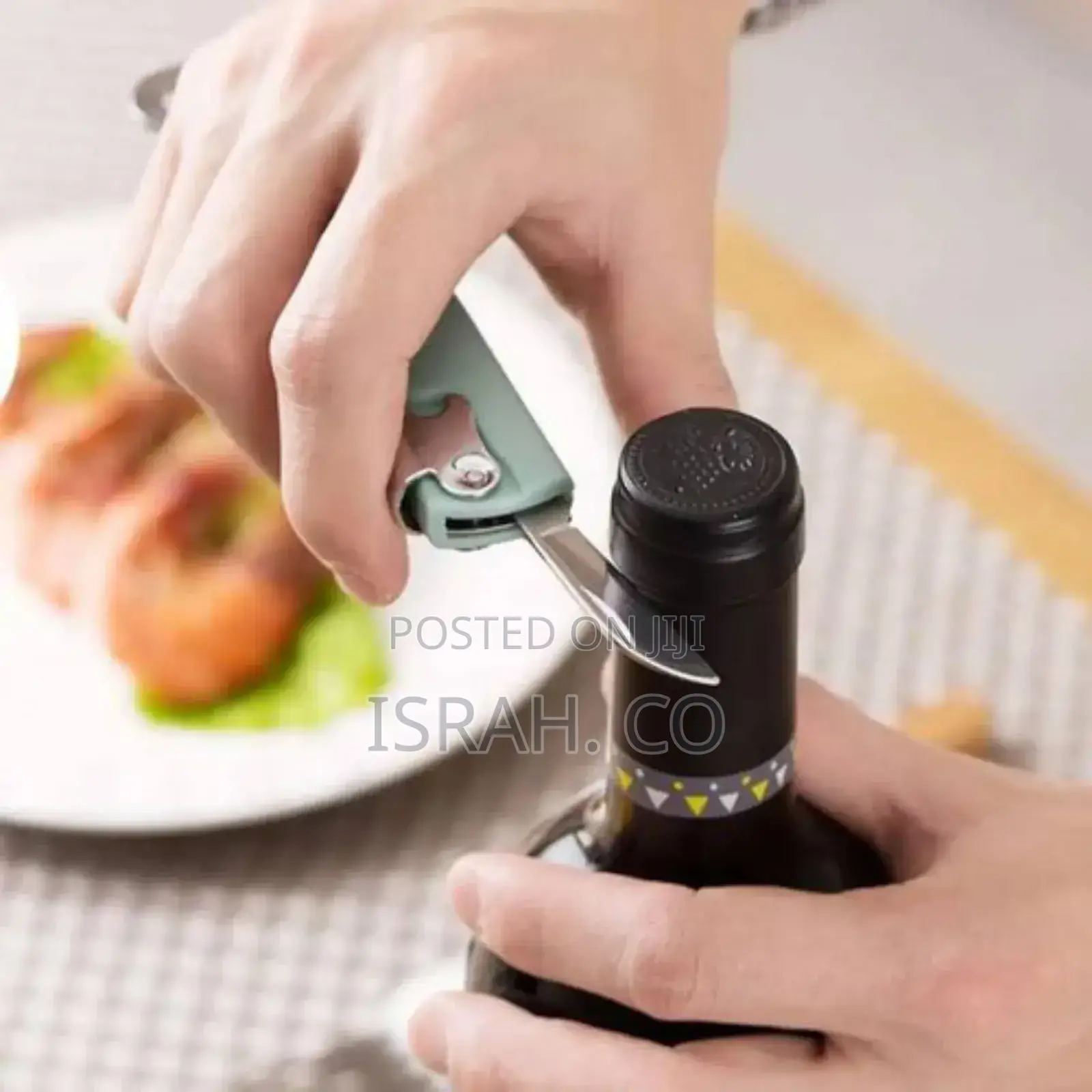 Portable Corkscrew Wine Bottle Opener Stainless Steel Screw