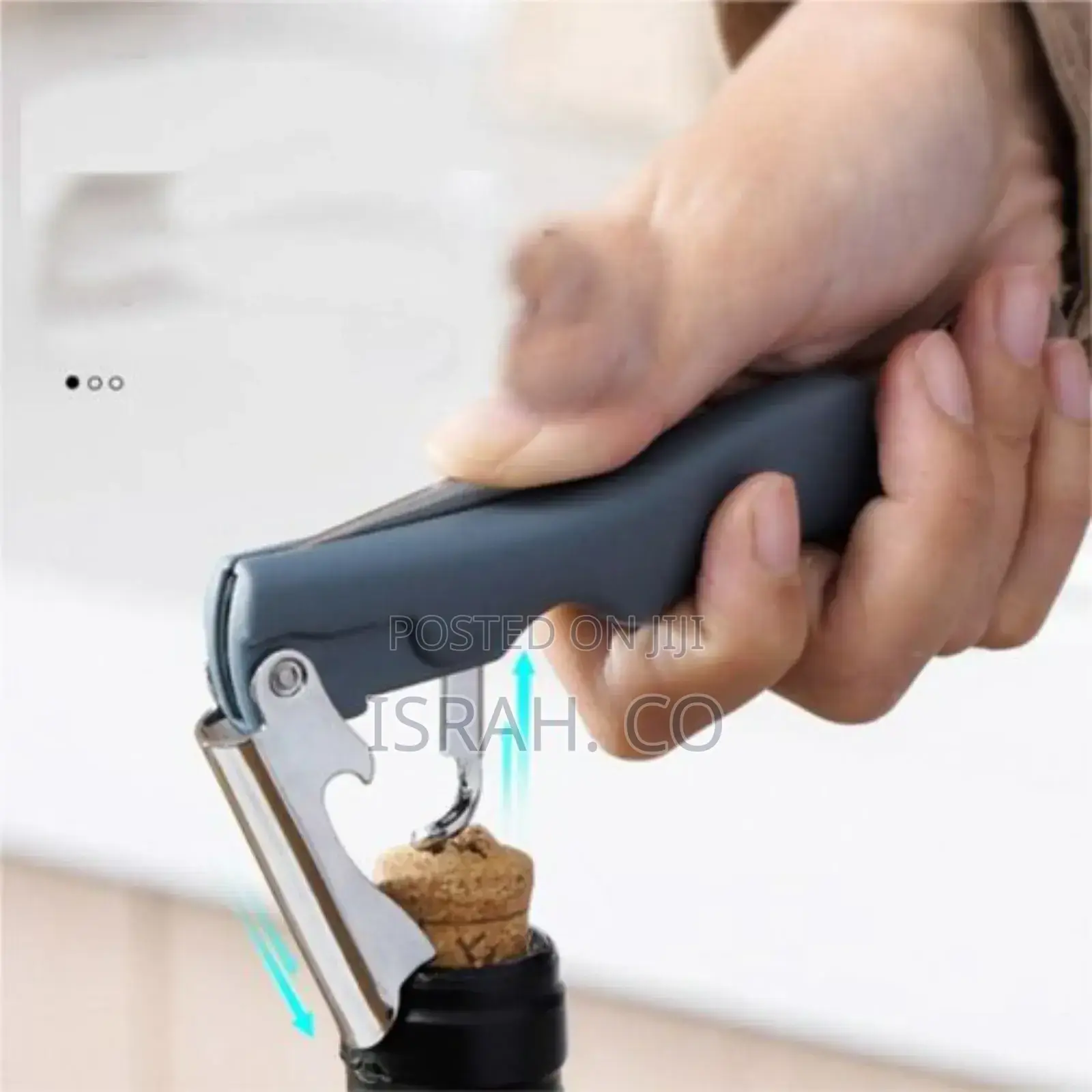 Portable Corkscrew Wine Bottle Opener Stainless Steel Screw