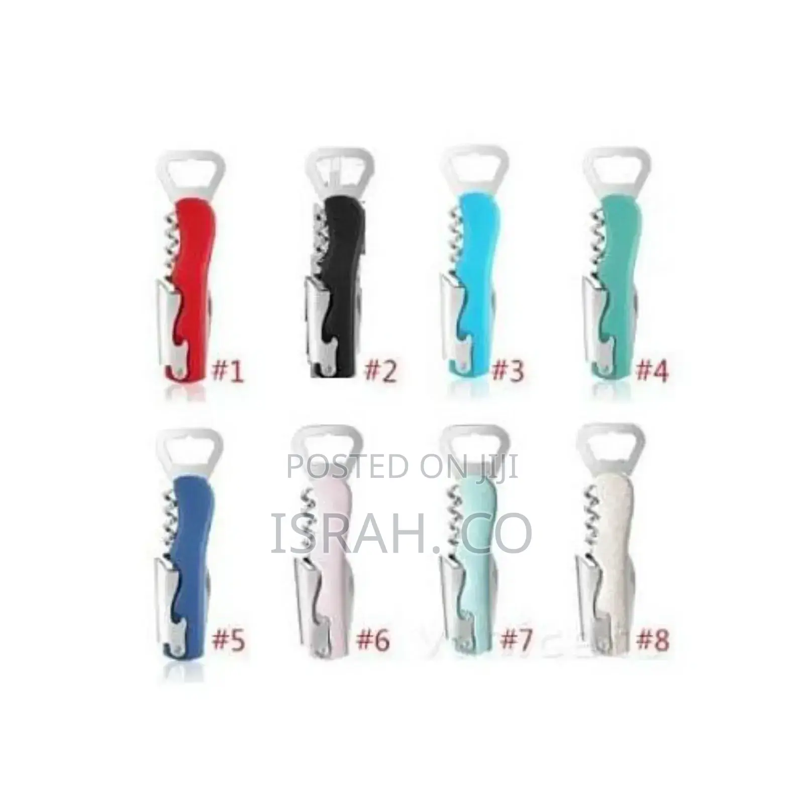 Portable Corkscrew Wine Bottle Opener Stainless Steel Screw
