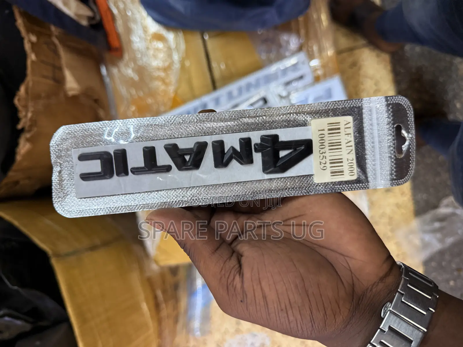 4matic Black Edition Emblem