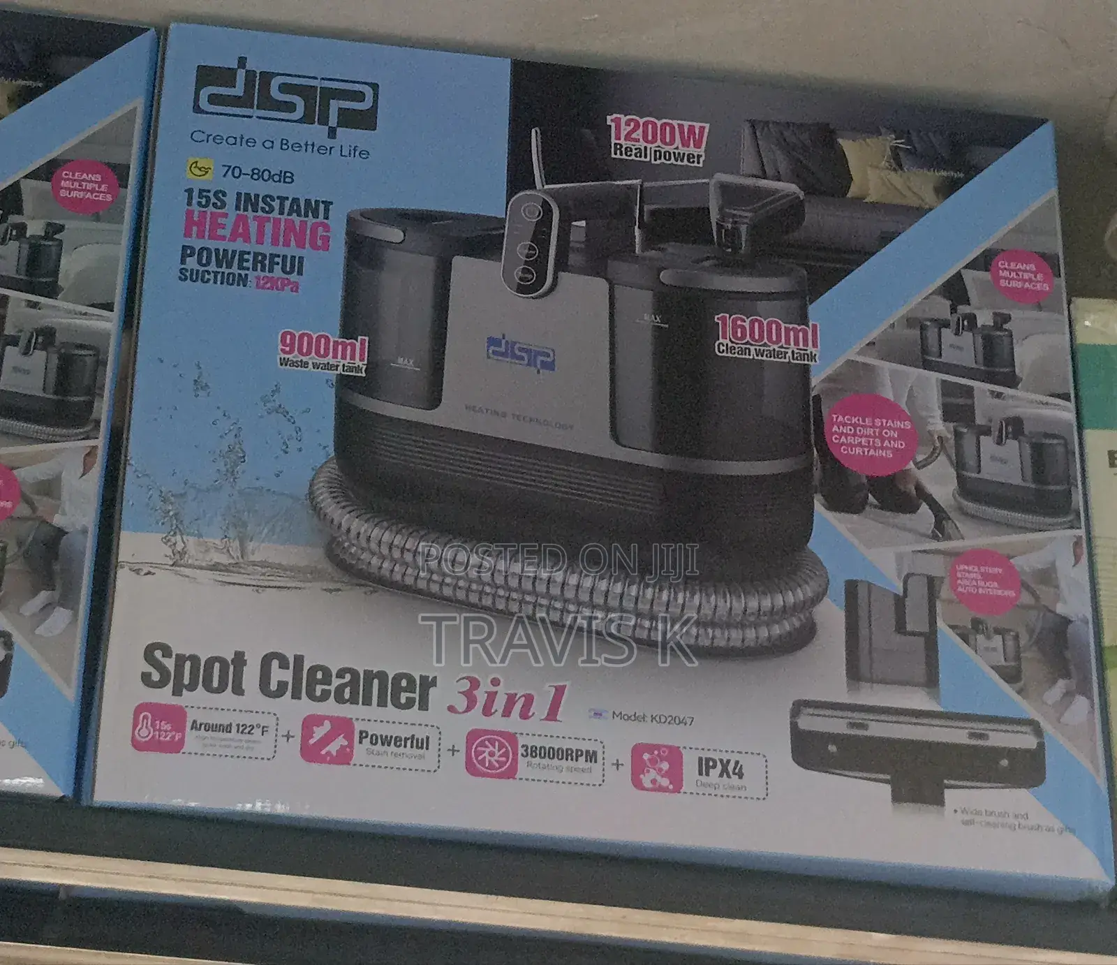 DSP 3in1 Spot Cleaner 1200w