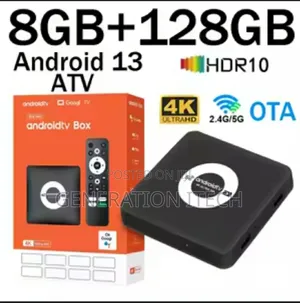 Google Android Tv Box- 128gb Storage and 8gb Ram- All Apps