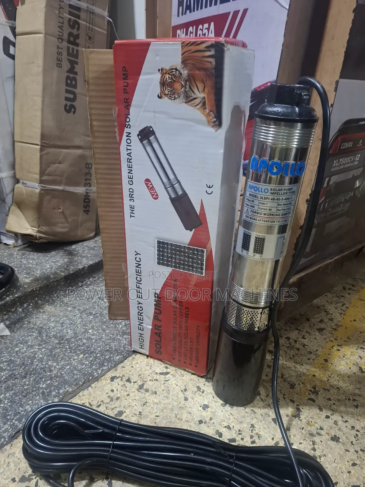 Apollo Solar Submersible Water Pump 40 Meters