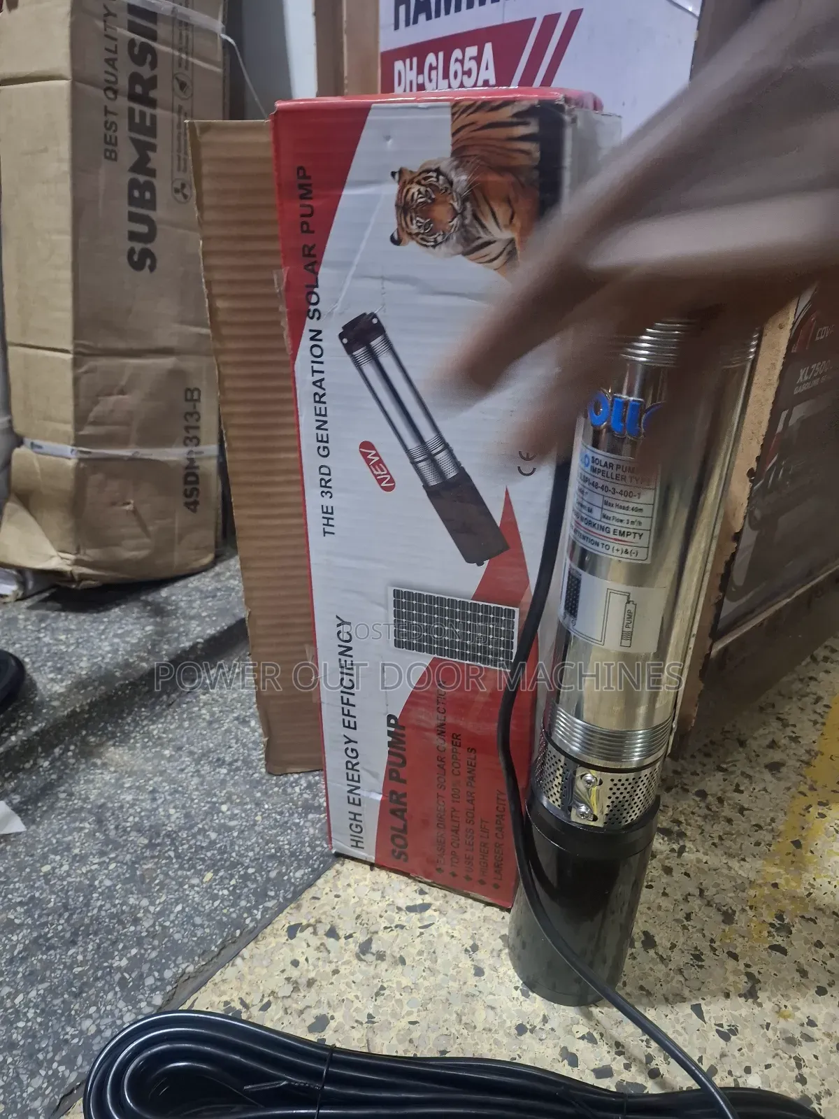 Apollo Solar Submersible Water Pump 40 Meters