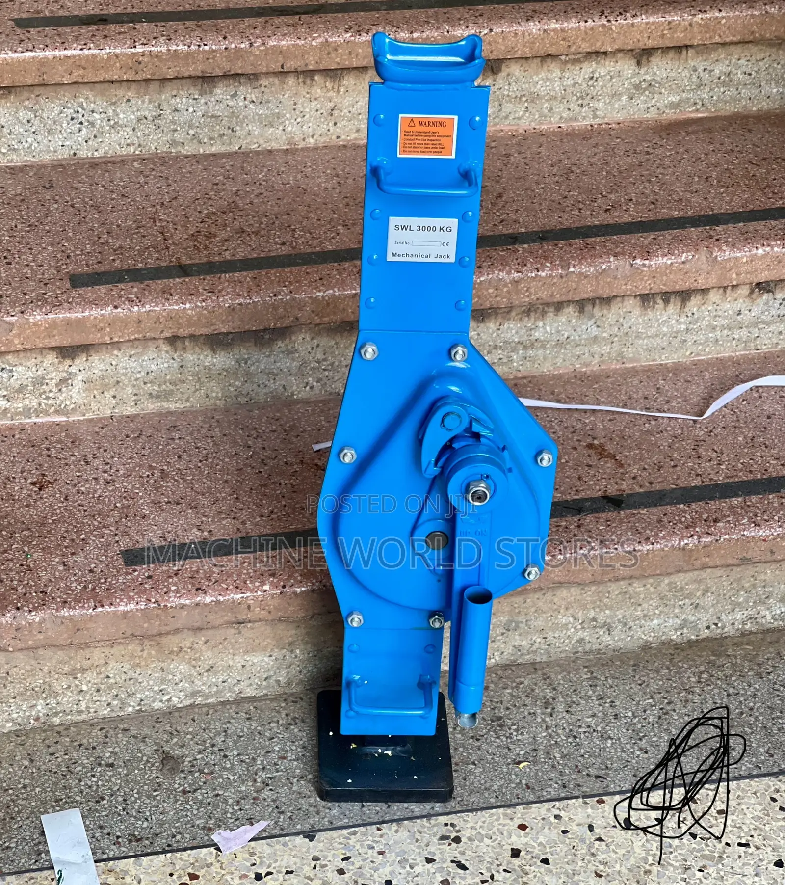 Manual Mechanical Stand Jack 3t