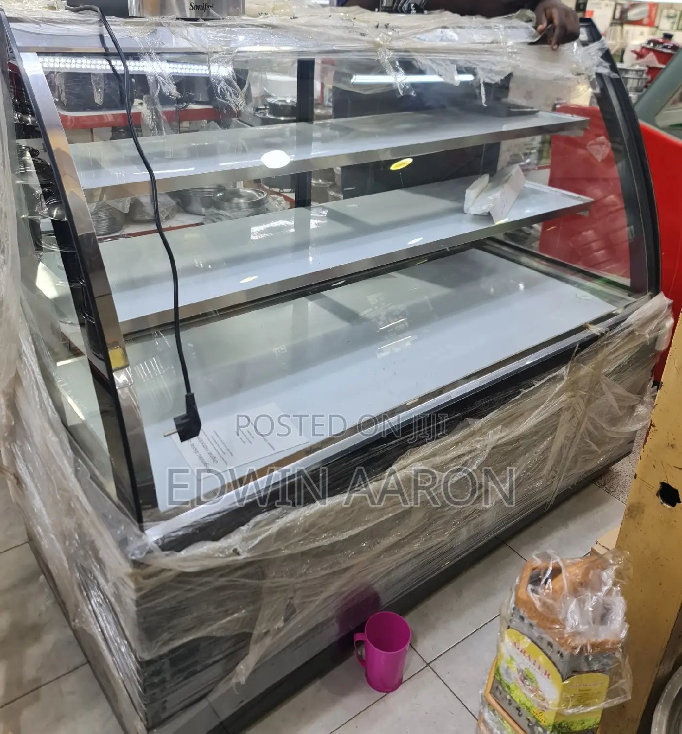 Large Cake Chiller Display