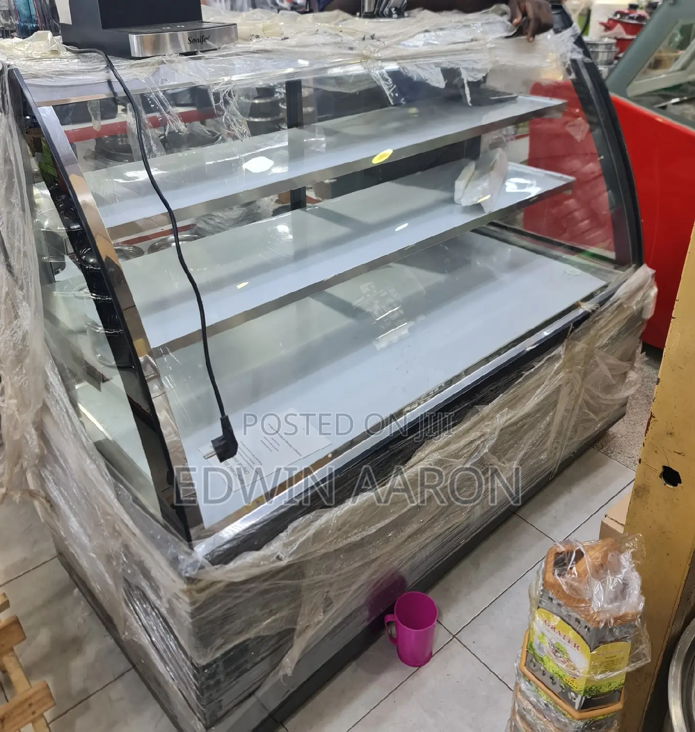 Large Cake Chiller Display