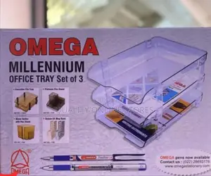 3 Layer Omega Office Tray