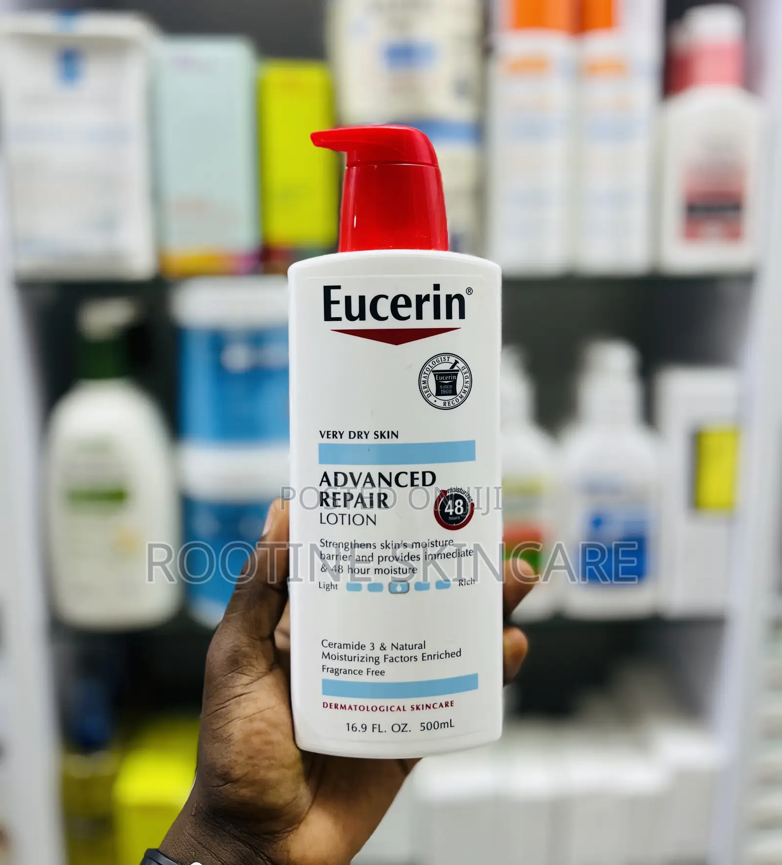 Eucerin Advanced Repair Lotion for Very Dry Skin 500mls