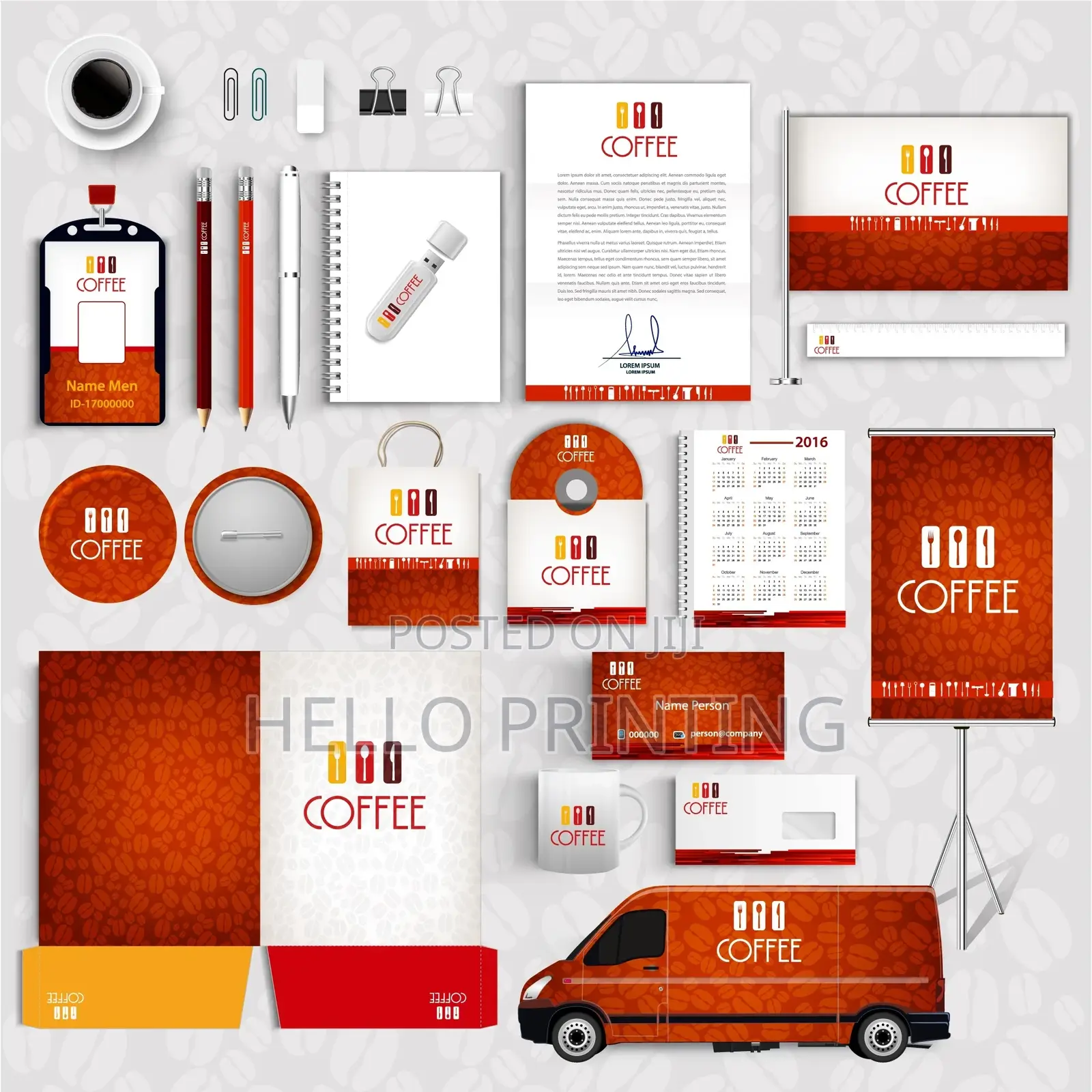 Printed Stationery