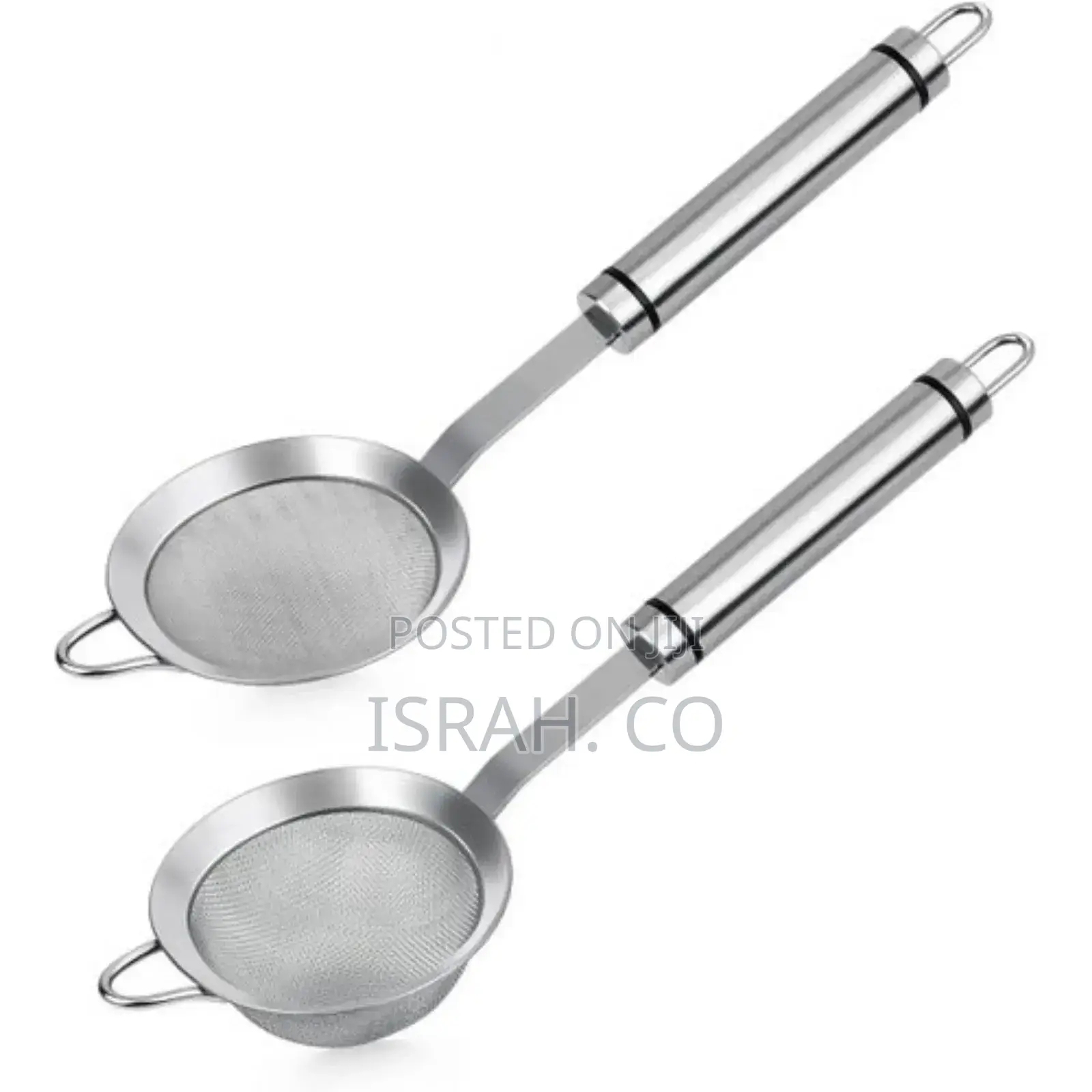 2pieces of Stainless Steel 3 and 4-Inch Small Tea Strainer