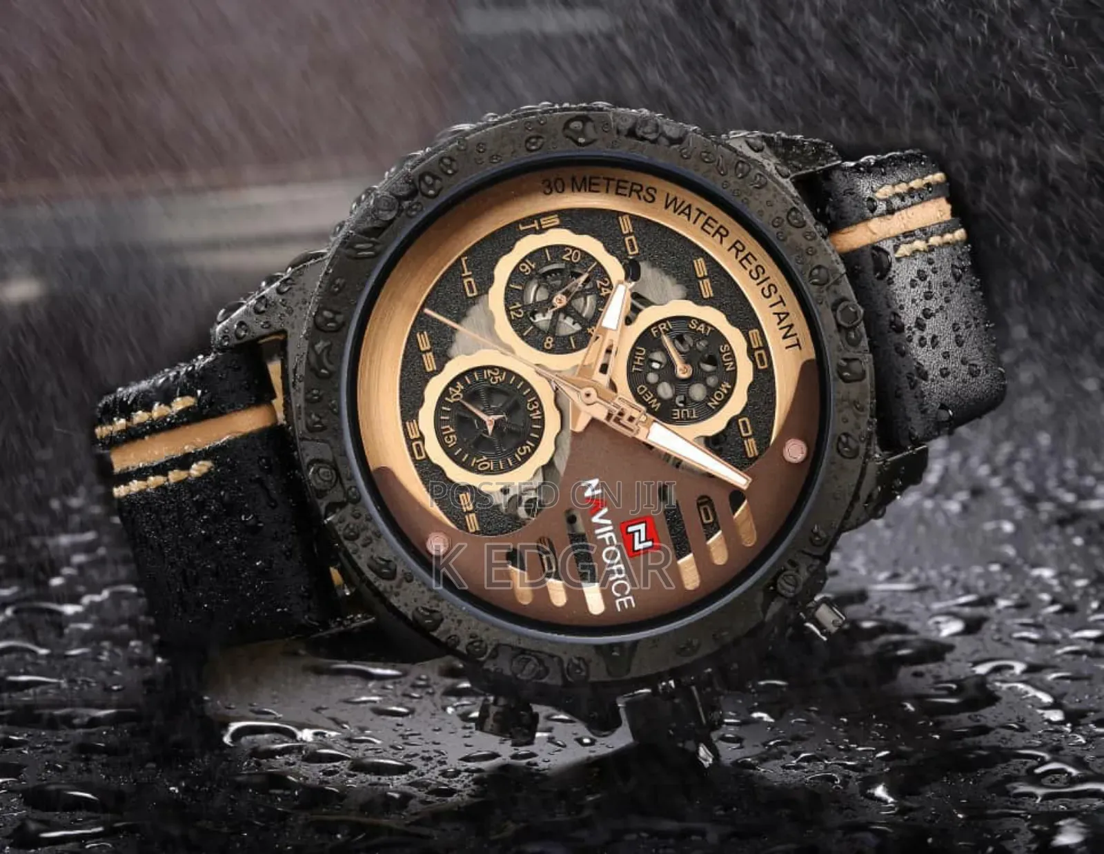 Water Resistant Naviforce Watch