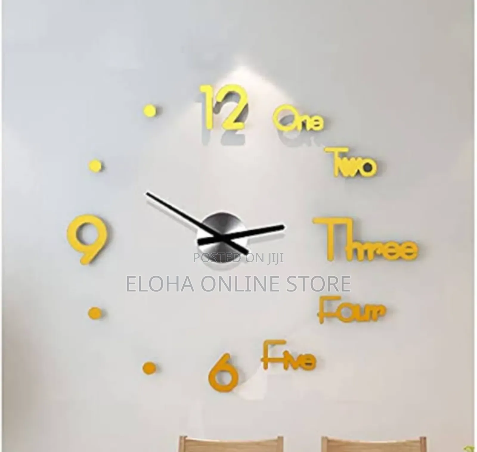 3d Wall Clock Creative Diy