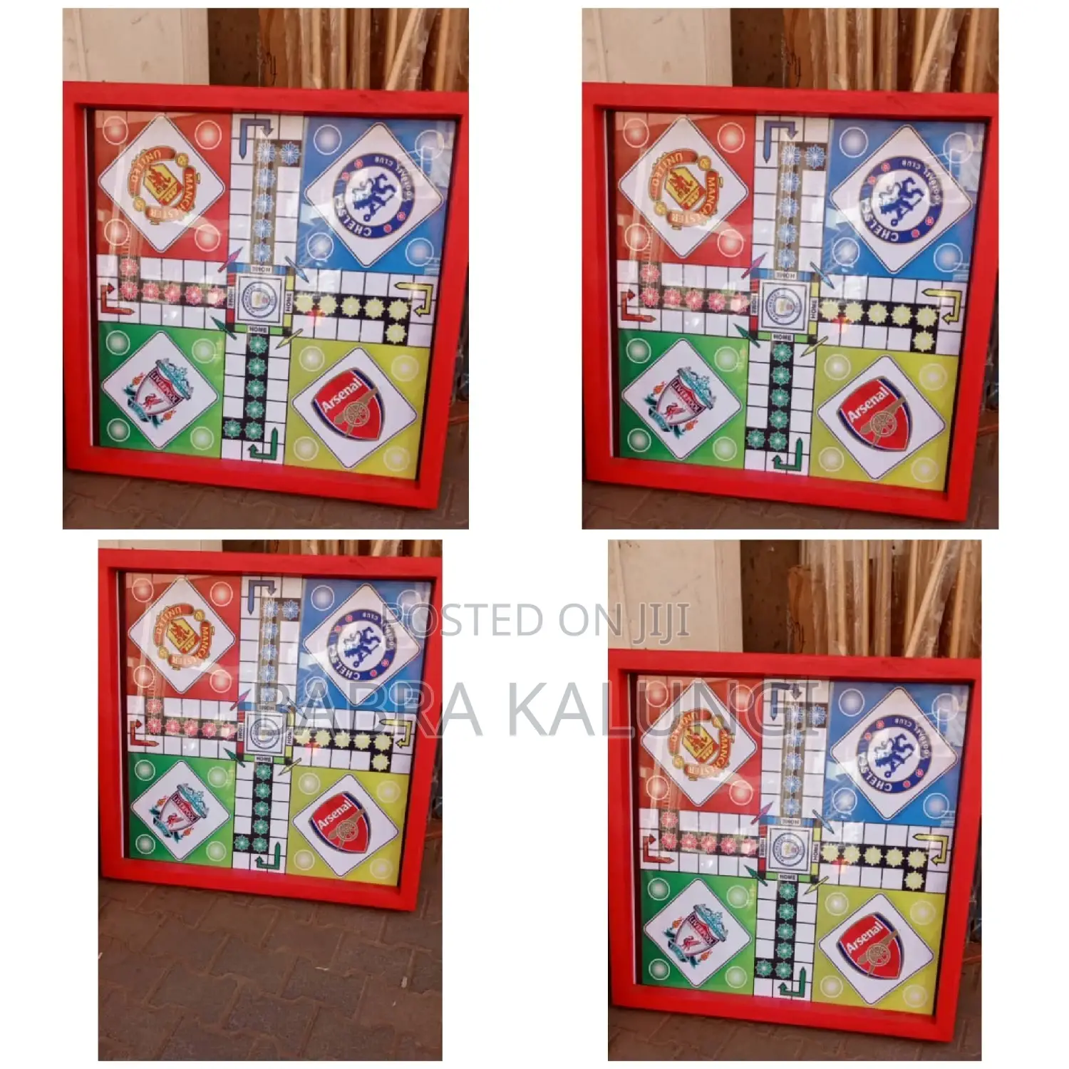 Business Ludo 36*36 4mm Glass Very