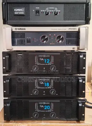 Crest Audio Yamaha Amplifiers