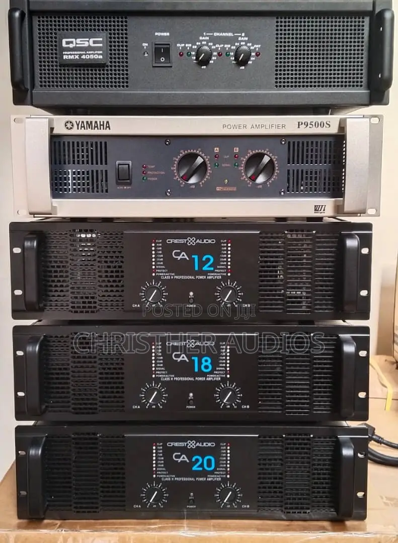 Crest Audio Yamaha Amplifiers