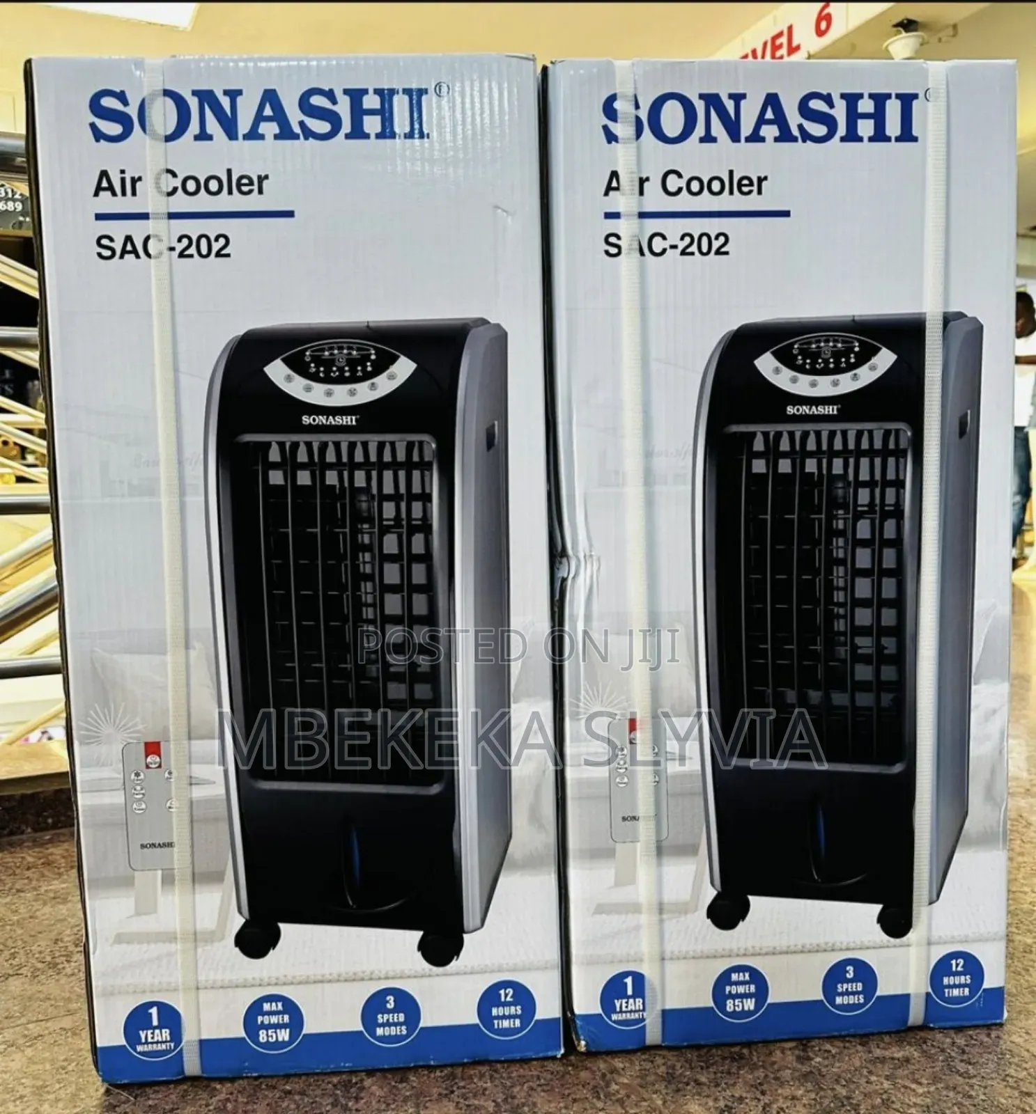 Air Cooler Sonashi 71 Brand New With Remote