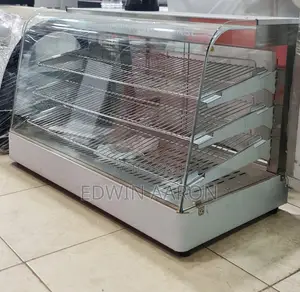 Curved Glass Display Warmer