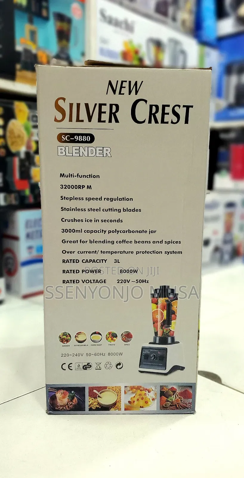 Silver Crest Sc-9880 Multi-Function Blender