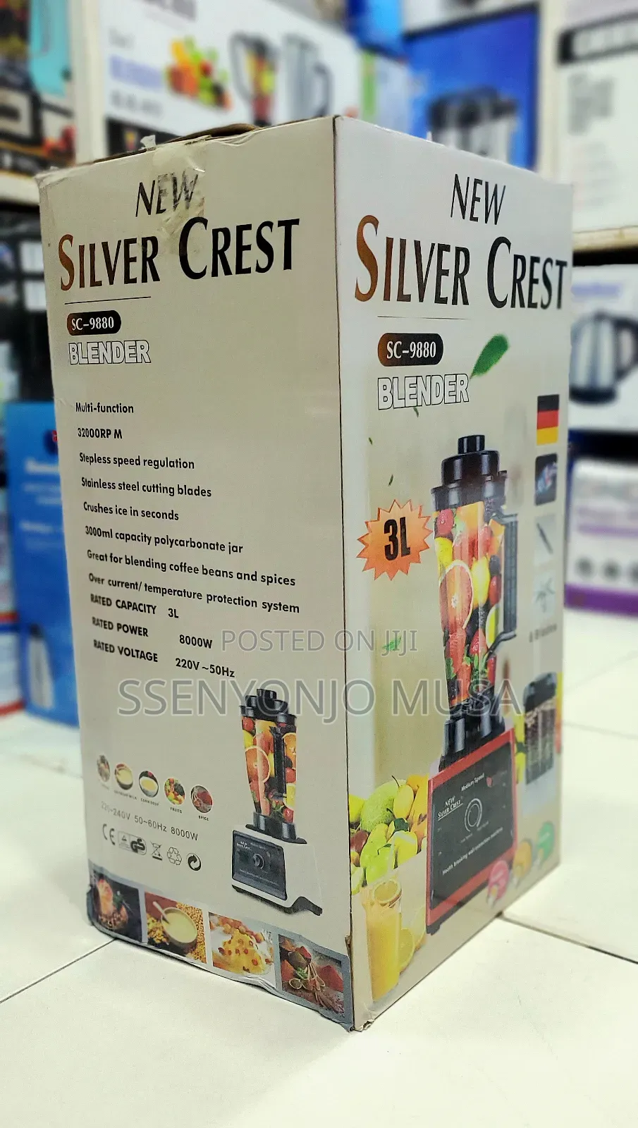 Silver Crest Sc-9880 Multi-Function Blender