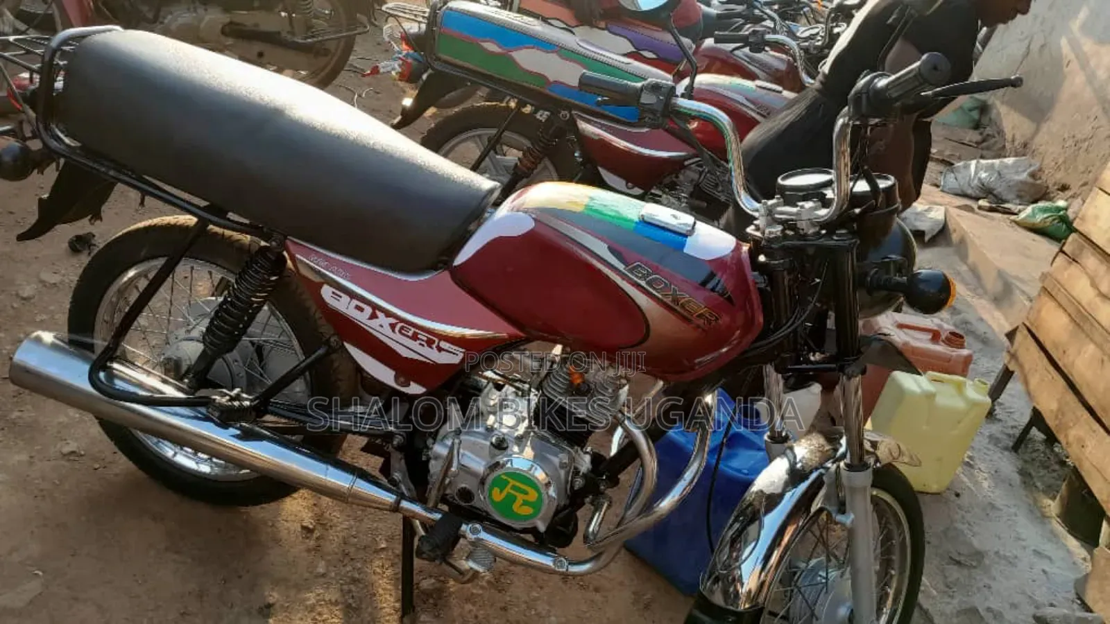 Bajaj Boxer 2022 Red