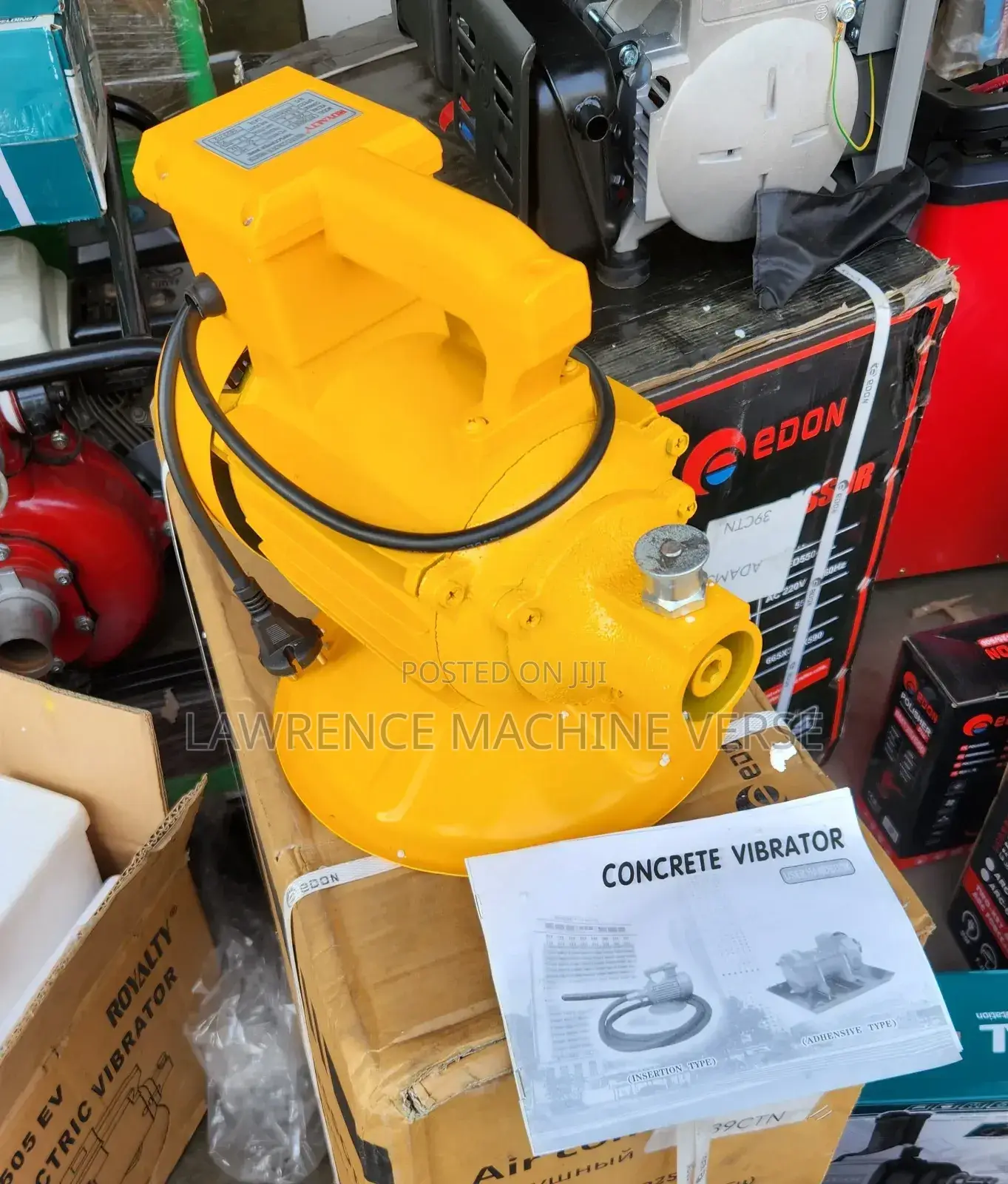 Electric Vibrator 2 Hose Power
