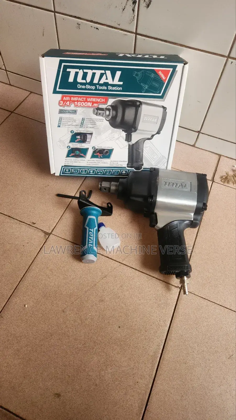 Air Impact Wrench 3/4 1600n