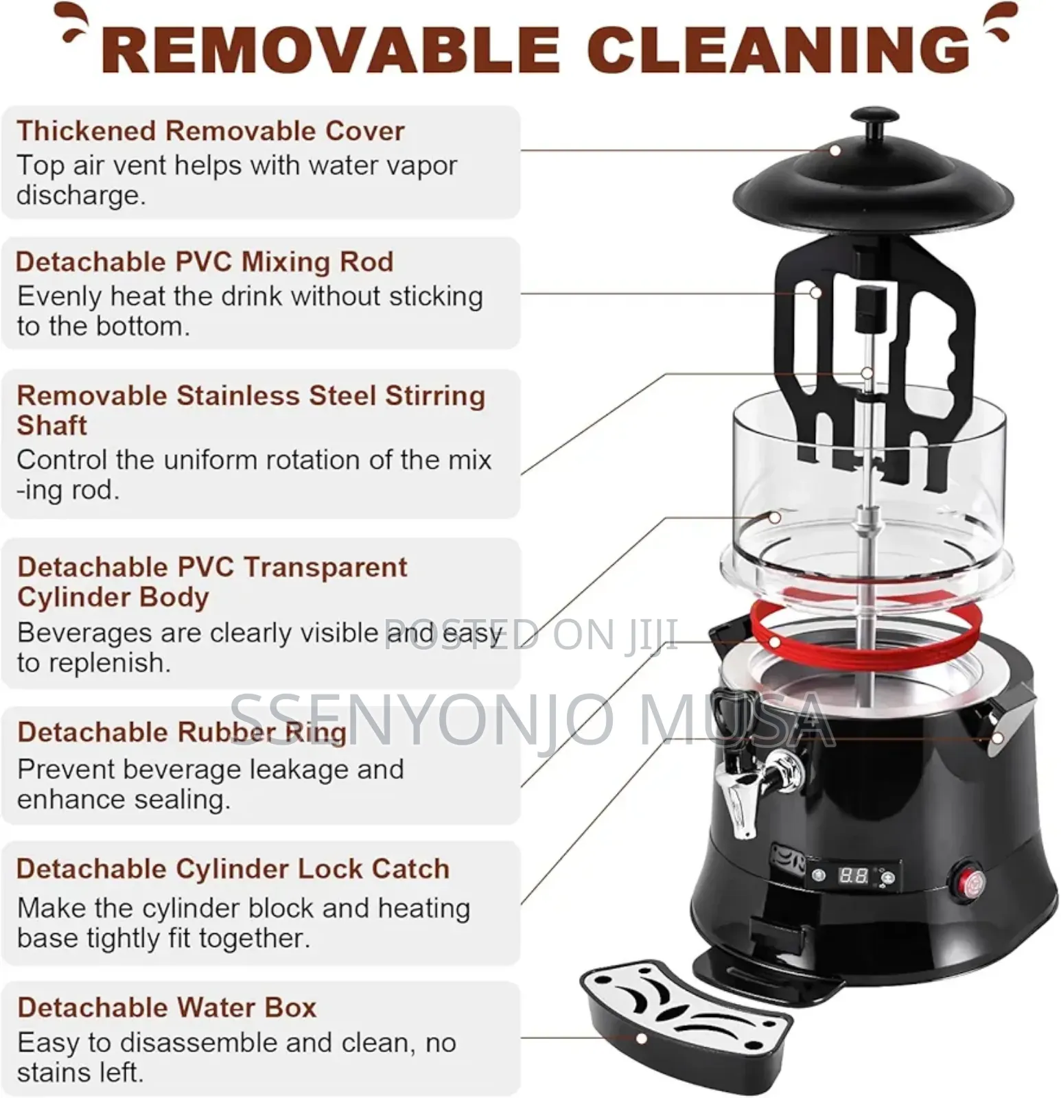 Commercial Hot Chocolate Machine 5l
