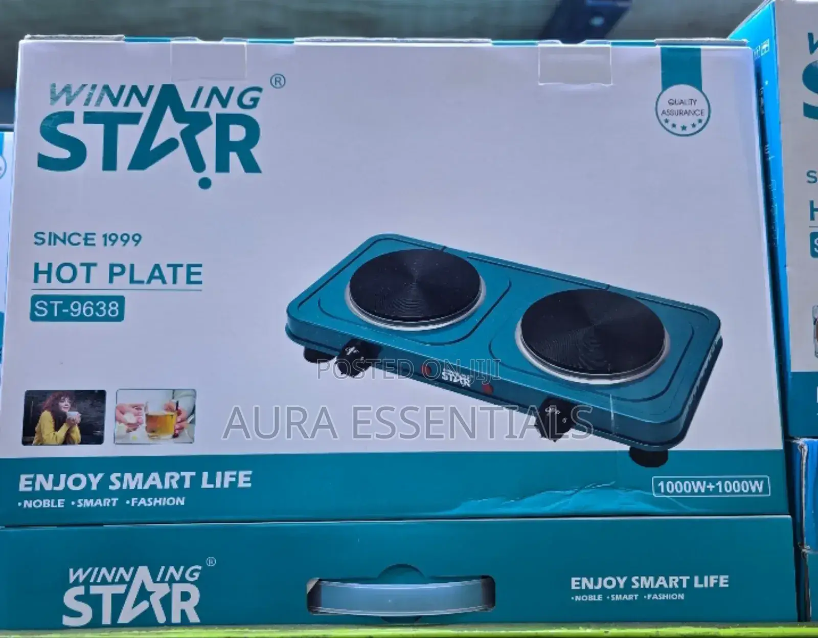 Sleek Winning Star Hot Plate
