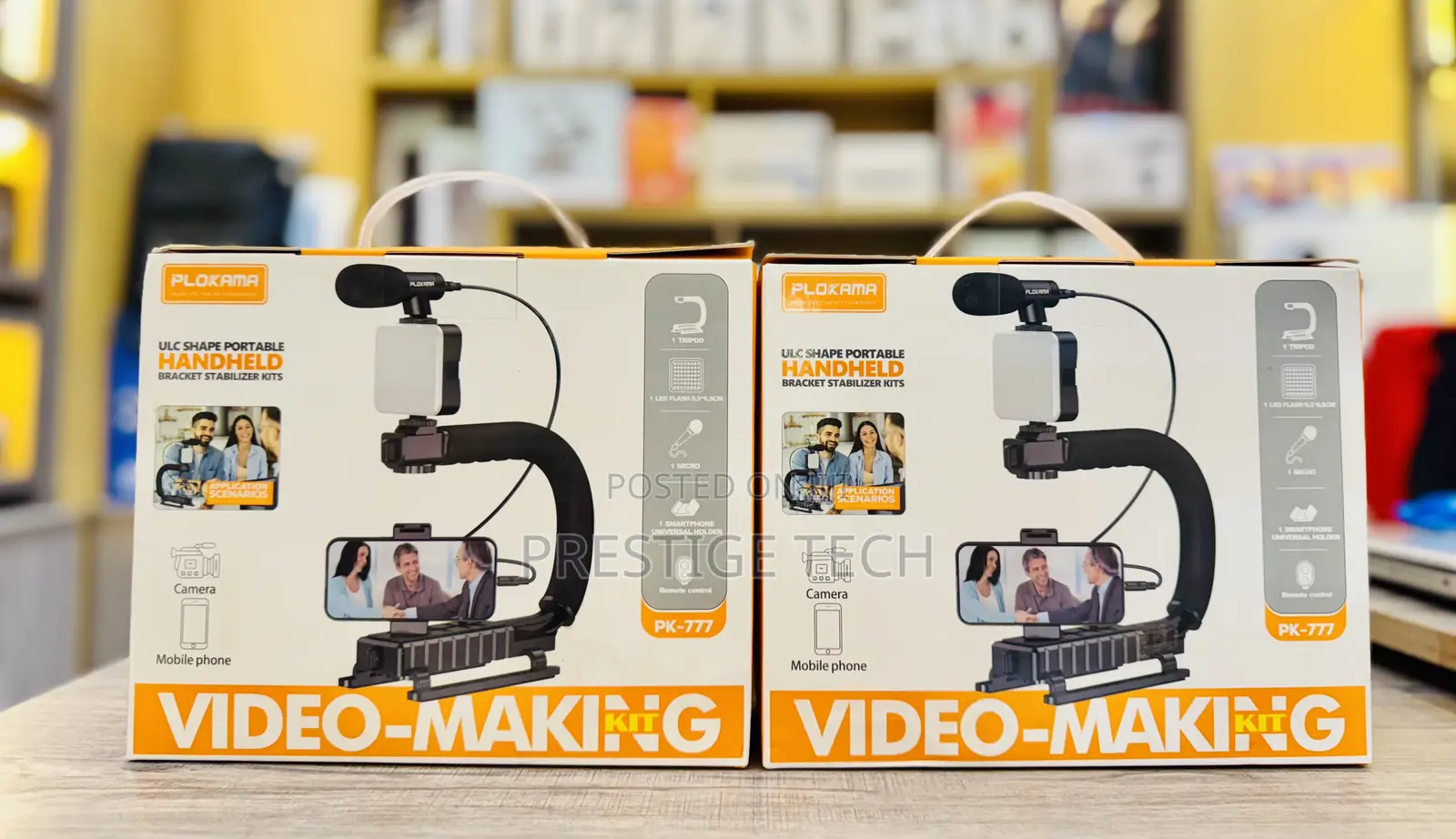 Plokama Video Making Kit Pk777 for Cameras and Phones