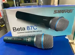 Photo - Shure Beta 87c Cardioid Wired Condenser Microphone