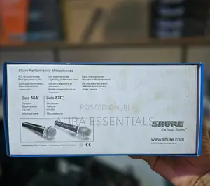 Shure Beta 87c Cardioid Wired Condenser Microphone