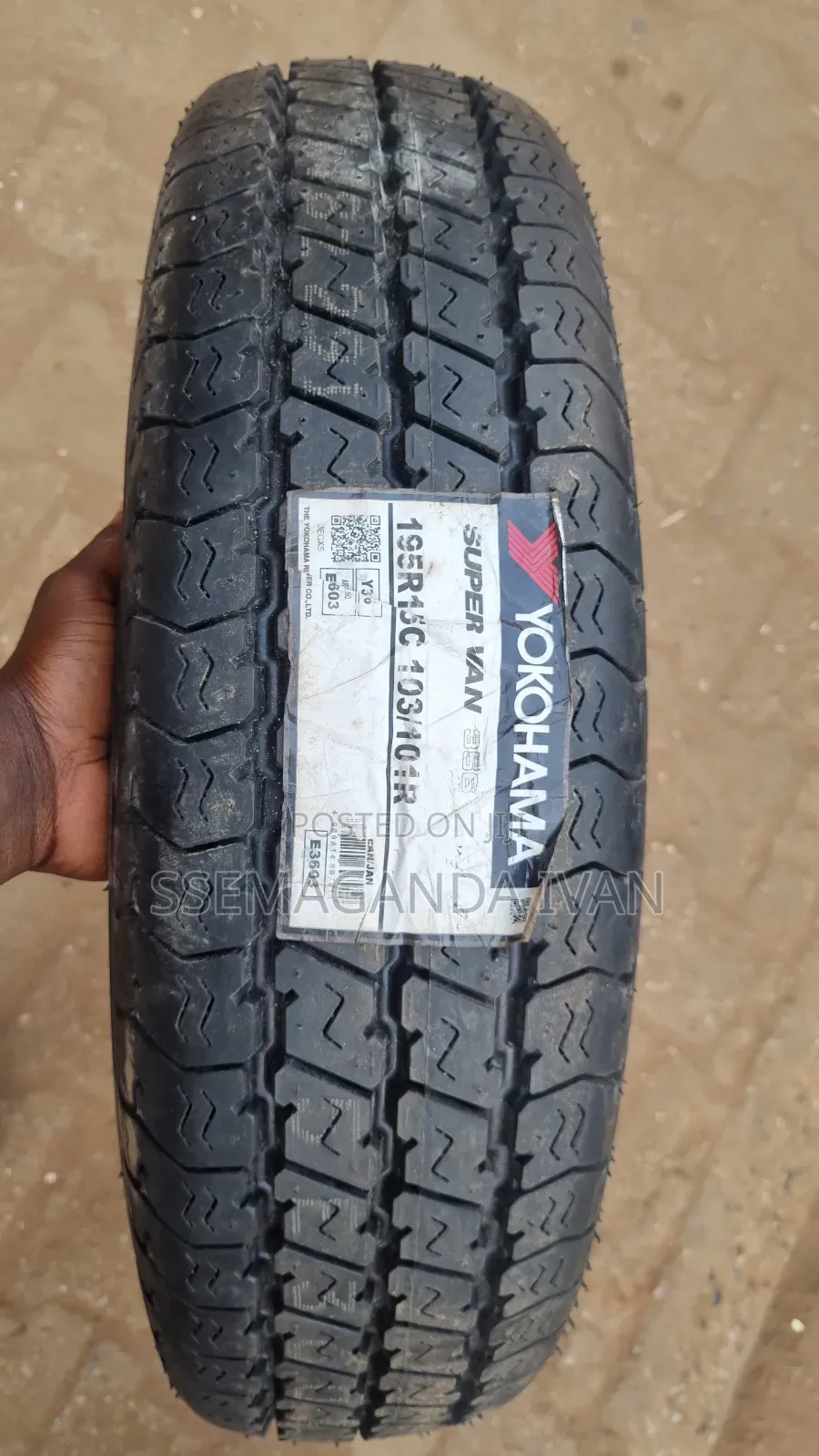 195r15c Yokohama Made in Japan Brand New Tyres