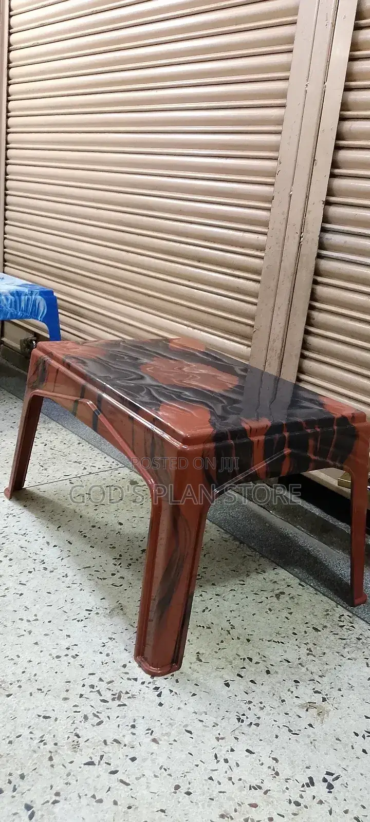 Red and Black Double Color Plastic Table